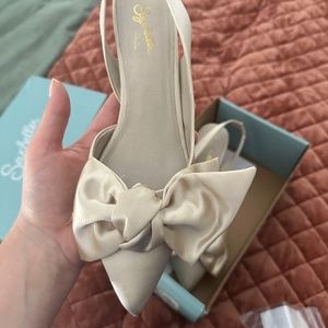 Seychelles bridal shoe